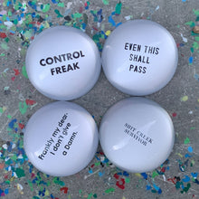 Load image into Gallery viewer, Shit Creek Survivor Glass Dome Paperweight | Paper Document Holder | Desk Organizer Ornament