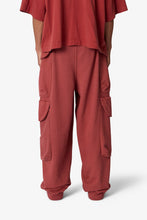 Load image into Gallery viewer, Side Cargo Pocket Sweatpants - Rust
