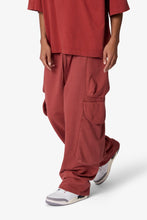 Load image into Gallery viewer, Side Cargo Pocket Sweatpants - Rust