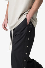 Load image into Gallery viewer, Side Snap Nylon Pants - Black