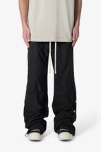 Load image into Gallery viewer, Side Snap Nylon Pants - Black