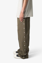 Load image into Gallery viewer, Side Snap Nylon Pants - Olive