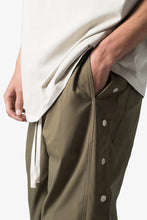 Load image into Gallery viewer, Side Snap Nylon Pants - Olive