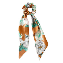 Load image into Gallery viewer, Silky Scarf Pony Holder (13 Color Options) | Scrunchie Hair Accessories