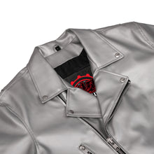 Load image into Gallery viewer, Iron Phantom Men’s Faux Leather Motorcycle Jacket