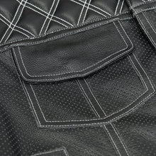 Load image into Gallery viewer, Blaze Lowcut Chrome Phantom Men's Leather Vest