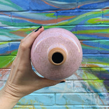 Load image into Gallery viewer, Small Ceramic Light Pink Bud Vase | Decorative Versatile Flower Pot | 4.52" x 4.92"