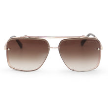 Load image into Gallery viewer, Smaller Bella Coffee - Tangle Free Aviator Sunglasses