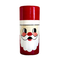 Load image into Gallery viewer, Smiling Santa Column Vase