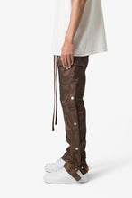 Load image into Gallery viewer, Snap Zipper II Cargo Pants - Brown
