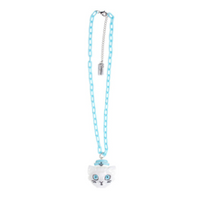 Load image into Gallery viewer, Sourpuss Oversize Sailor Cat Necklace | Chunky Retro Kitsch Cat Pendant Jewelry