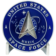 Load image into Gallery viewer, EL3-014 Space Force Challenge Coin United States Air Force USAF MMXIX US Space Force