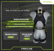 Load image into Gallery viewer, Frontline 310VQC Patriot Vest Style Harness with Airflo and Quick Connect Buckles - Made in USA 2XL