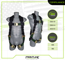 Load image into Gallery viewer, Frontline 310VQC Patriot Vest Style Harness with Airflo and Quick Connect Buckles - Made in USA Universal