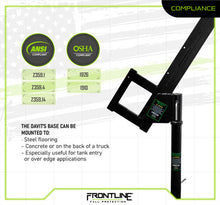 Load image into Gallery viewer, Frontline DAN75-US Patriot Davit Confined Space System - Made in USA