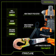 Load image into Gallery viewer, Frontline RK5PTB25 Combat Complete Roofers Kit with 25' Lifeline