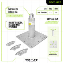 Load image into Gallery viewer, Frontline Commercial Roof Anchor CAL-OSHA Compliant 12"