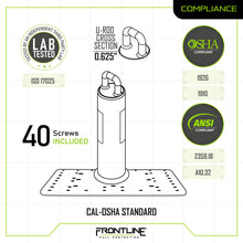 Load image into Gallery viewer, Frontline Commercial Roof Anchor CAL-OSHA Compliant 18"