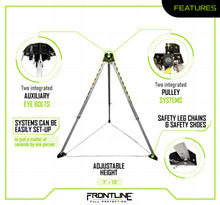 Load image into Gallery viewer, Frontline TAN10 MEGApod 10' Aluminum Tripod