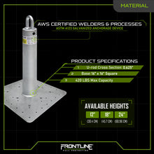 Load image into Gallery viewer, Frontline Commercial Roof Anchor 24"
