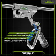 Load image into Gallery viewer, Frontline GLC38 Vertical Ladder Lifeline System Cable Glider