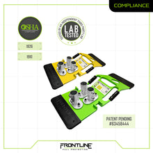 Load image into Gallery viewer, Frontline Guardrail System Non-Penetrating Complete 100' Kit - OSHA Compliant