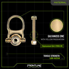 Load image into Gallery viewer, Frontline STB5K ALPHA Swivel 5k Steel Anchor