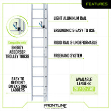 Load image into Gallery viewer, Frontline VLRS Securail Pro Vertical Lifeline System 40'