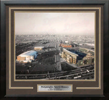Load image into Gallery viewer, Philadelphia Sports Complex (Lincoln Financial, Citizen's Bank, Wells Fargo, Spectrum) Framed Photo