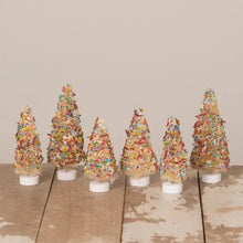 Load image into Gallery viewer, Sprinkles Bottle Brush Trees S/6 by Bethany Lowe Designs