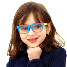 Load image into Gallery viewer, Junie - Prescription - Blue - Yellow