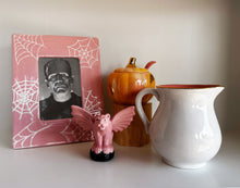 Load image into Gallery viewer, Pumpkin Sugar Pot, Spoon, and Creamer