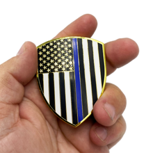 Load image into Gallery viewer, F-005 NYPD NEW YORK CITY Police Department Dept. Challenge Coin thin blue line