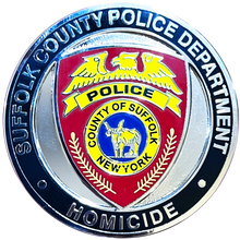 Load image into Gallery viewer, DL6-03 SCPD Suffolk County Police Department Gilgo Beach Serial Killer Homicide Challenge Coin