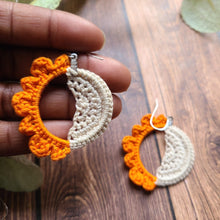 Load image into Gallery viewer, Day and Night Earrings | Half Sun Earrings