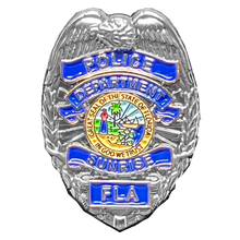 Load image into Gallery viewer, DL3-06 City of Sunrise Florida Police Department lapel pin