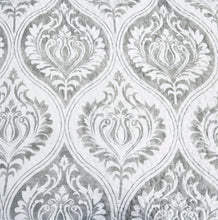 Load image into Gallery viewer, Tache Paisley Damask Matelasse Austere Grey Moon Sky Pillow Sham (TB300-199)