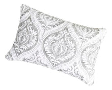 Load image into Gallery viewer, Tache Paisley Damask Matelasse Austere Grey Moon Sky Pillow Sham (TB300-199)
