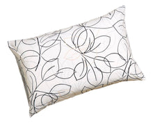 Load image into Gallery viewer, Tache Modern Abstract Leaf Line Art Foliage White Grey Black Gold Pillowcases (TJ3571)