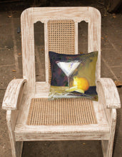 Load image into Gallery viewer, Lemon Martini by Malenda Trick Canvas Decorative Pillow TMTR0035PW1414