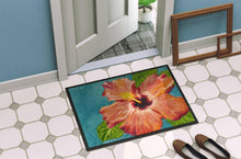Load image into Gallery viewer, Coral Hibiscus by Malenda Trick Doormat - 24x36 Decorative Floor Mat – Indoor/Outdoor Rug with Artistic Flair TMTR0316JMAT