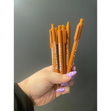 Load image into Gallery viewer, The Pen Of A Champion Pen 🏆 | Gel Click Pen in Caramel