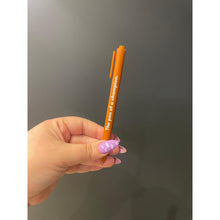 Load image into Gallery viewer, The Pen Of A Champion Pen 🏆 | Gel Click Pen in Caramel