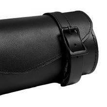 Load image into Gallery viewer, RapidThrottle Premium Large Leather Round Tool Bag