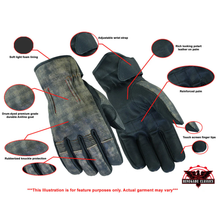 Load image into Gallery viewer, Men's Feature-Packed Washed-Out Brown Rakish Glove