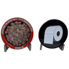 Load image into Gallery viewer, CL-CC I Survived The Great Toilet Paper Shortage of 2020 Challenge Coin