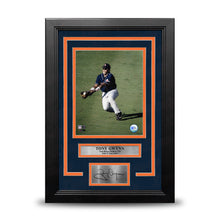 Load image into Gallery viewer, Tony Gwynn in Action San Diego Padres 8" x 10" Framed Baseball Photo with Engraved Autograph