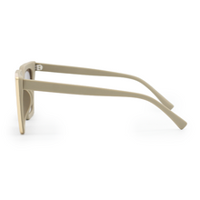 Load image into Gallery viewer, The CEO - Sustainable Nude Frame Brown Lens Cateye Sunglasses