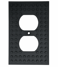 Load image into Gallery viewer, Build-On Duplex Outlet Cover Wall Plate for Kids’ Rooms