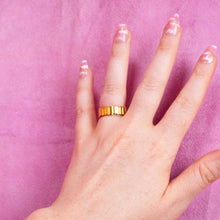 Load image into Gallery viewer, Bouncing Bars Titanium Ring